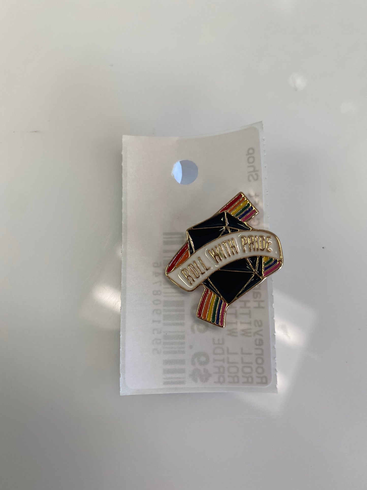 ROLL WITH PRIDE PIN