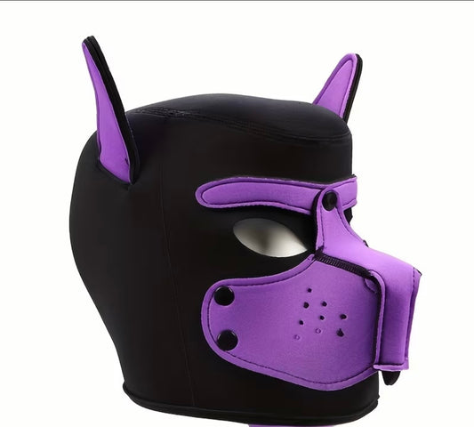 PURPLE PUP MASK