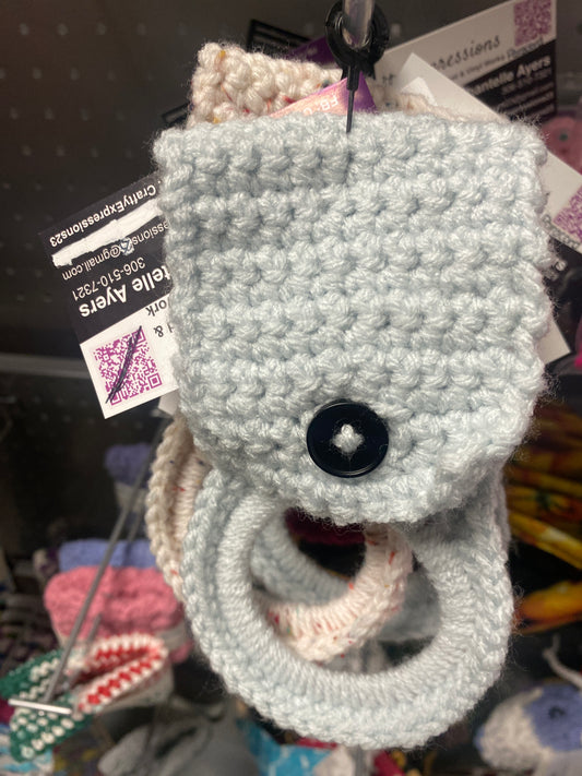 TEATOWEL HOLDER LIGHT GREY