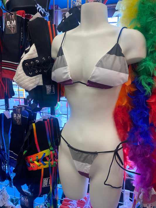ASEXUAL PRIDE WOMENS BATHING SUIT