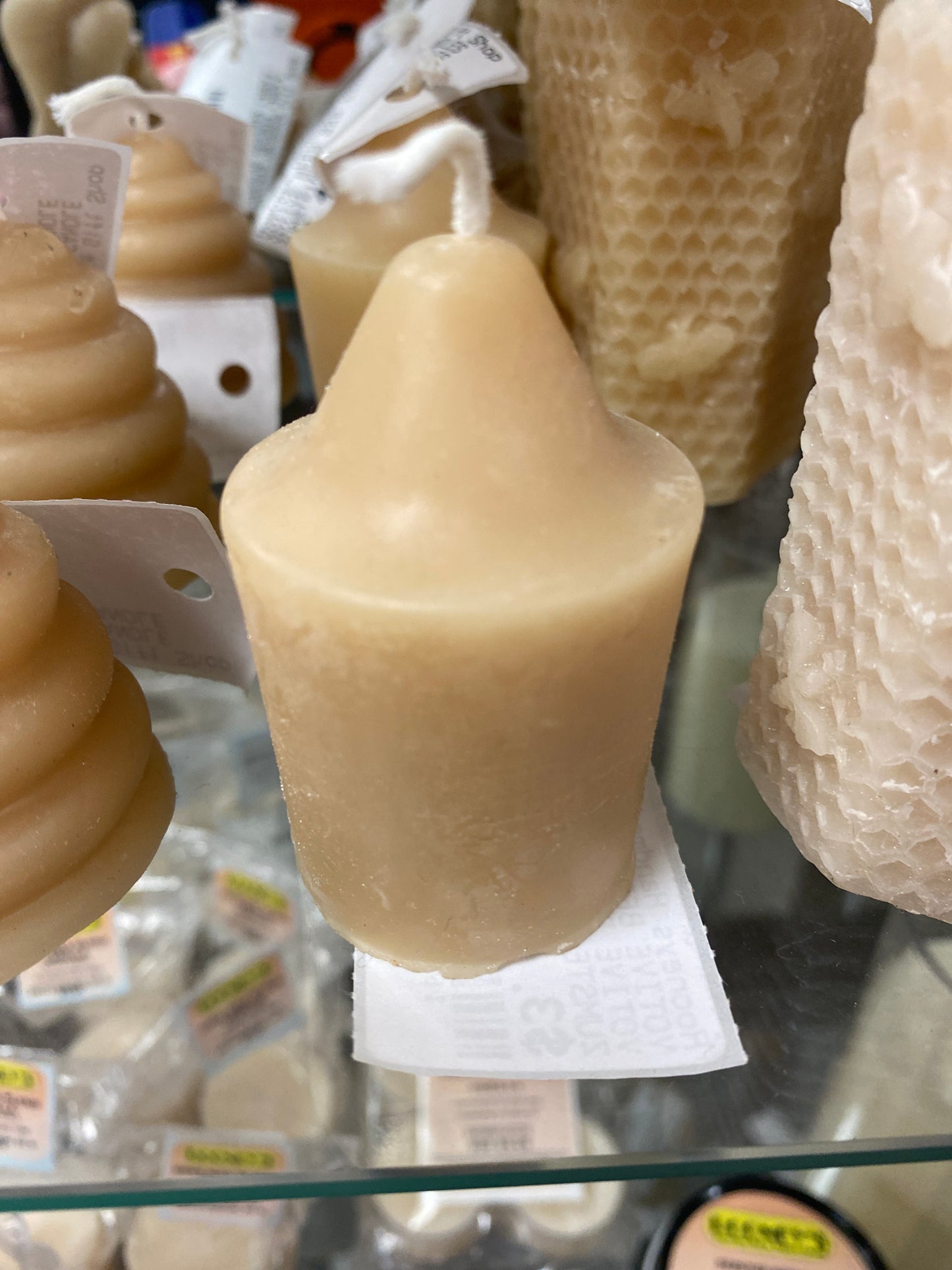 VOTIVE BEES WAX CANDLES