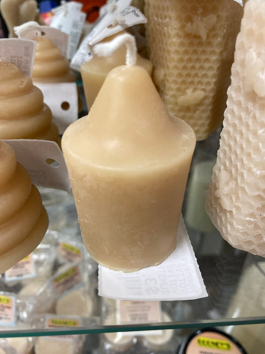 VOTIVE BEES WAX CANDLES