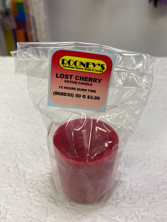 LOST CHERRY VOTIVE CANDLE