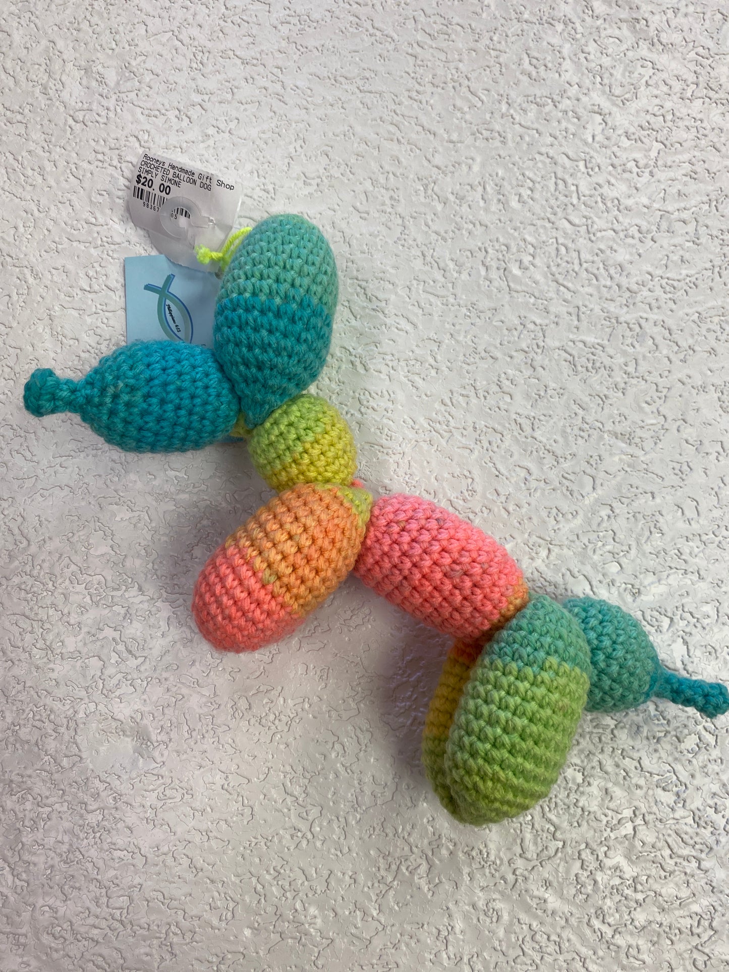 CROCHETED BALOON DOG