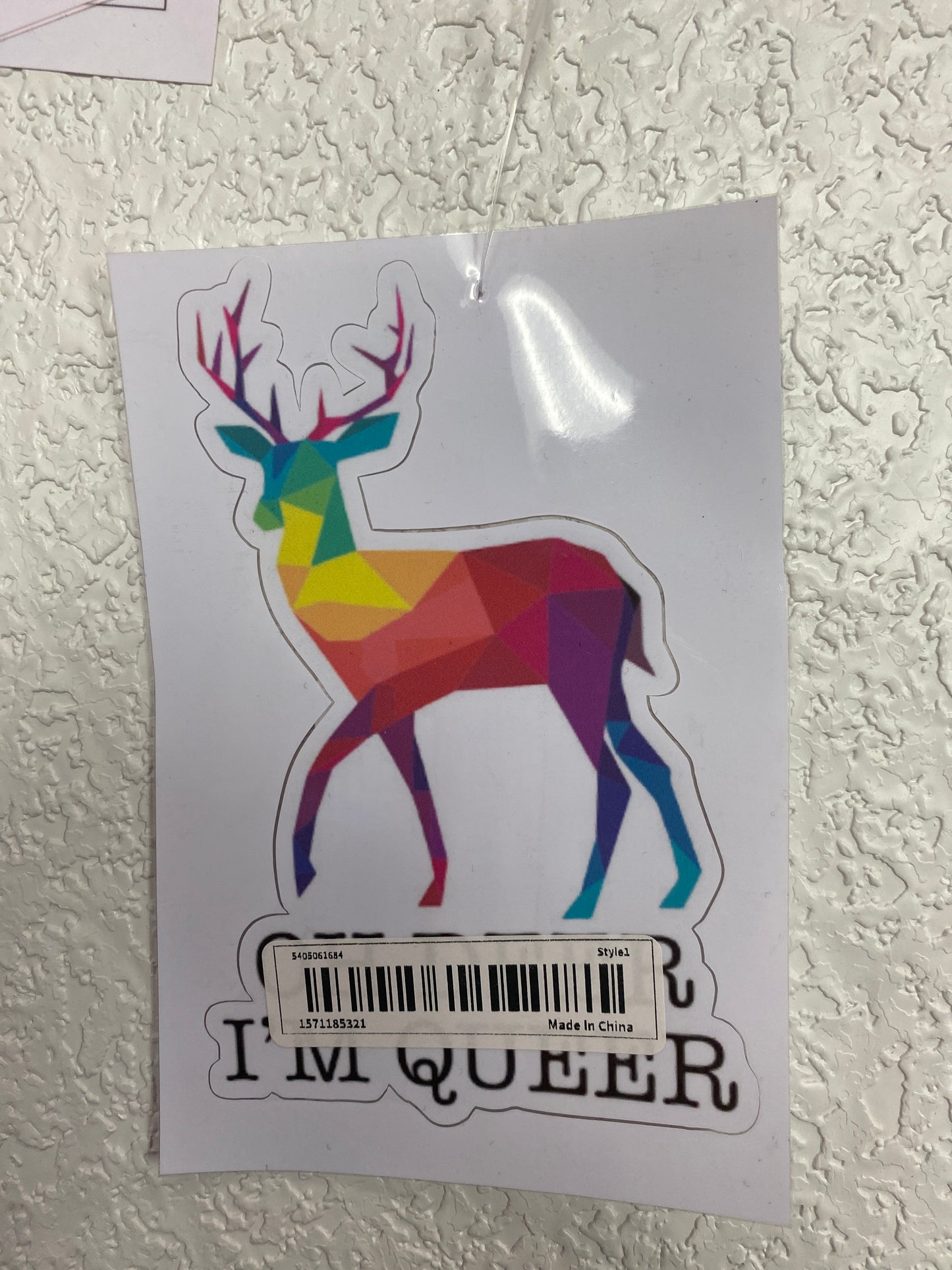 OH DEER VINYL STICKER