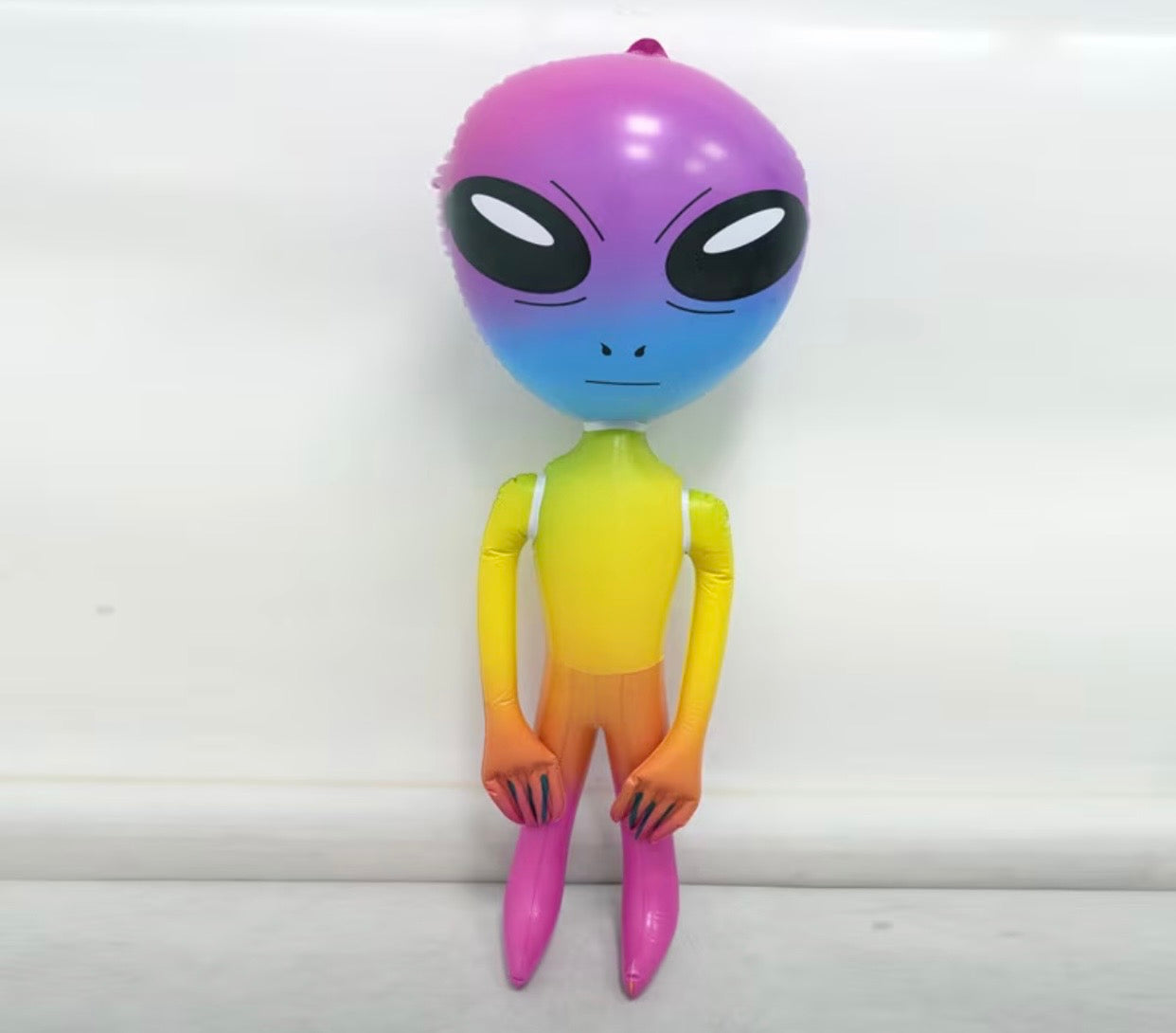 INFLATABLE PARTY ALIEN RAINBOW