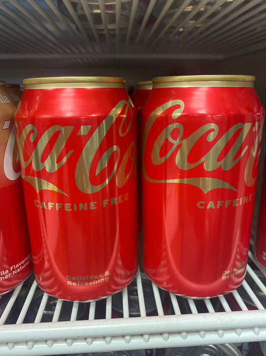 COKE CAFFEINE FREE SINGLE