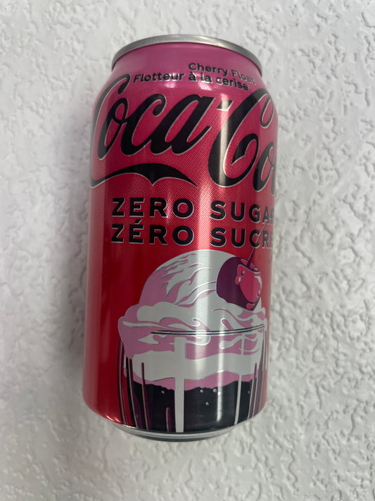 COKE ZERO SUGAR CHERRY FLOAT SINGLE CAN