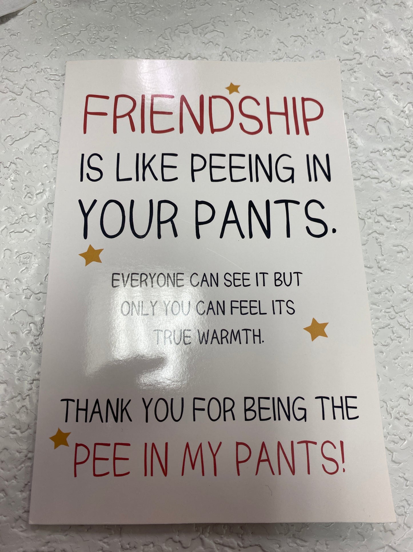 FUNNY GREETING CARD