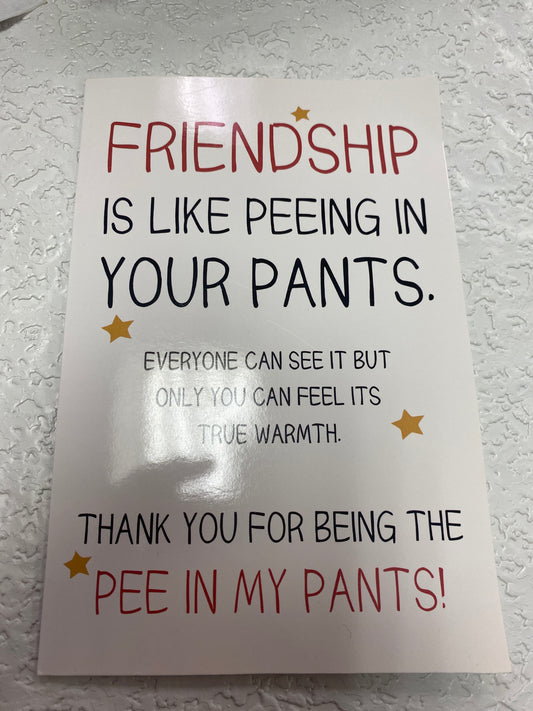 FUNNY GREETING CARD
