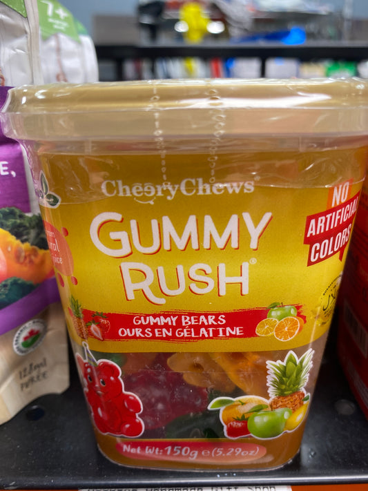 GUMMY RUSH GUMMY BEARS 150G