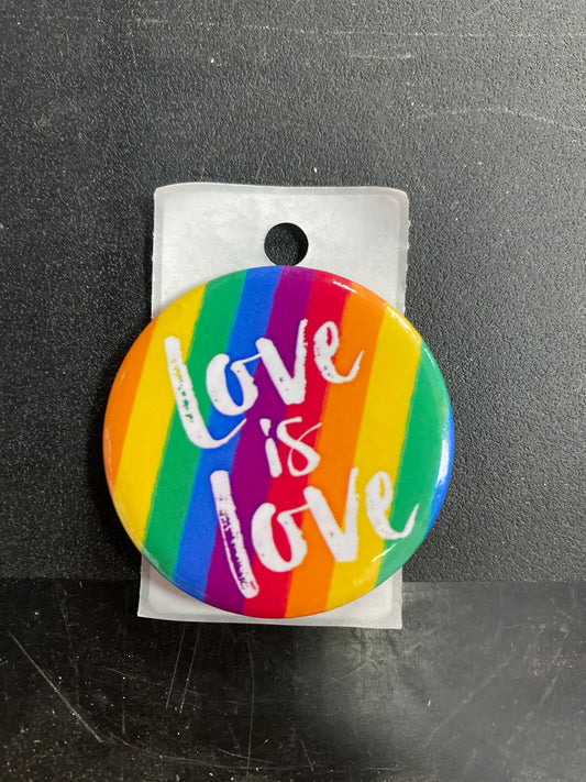 LOVE IS LOVE BUTTON