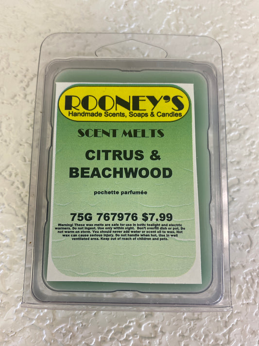 CITRUS & BEACHWOOD SCENT MELT