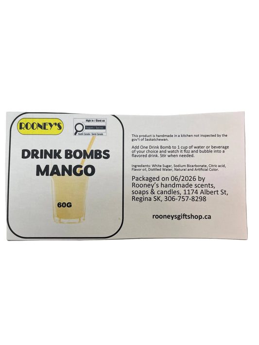 DRINK BOMBS MANGO 2 PACK