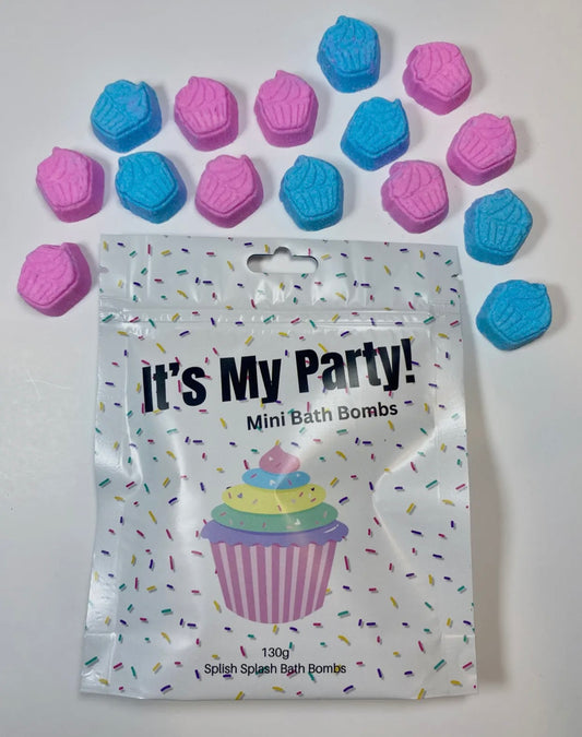 ITS MY PARTY MINI BATH BOMBS
