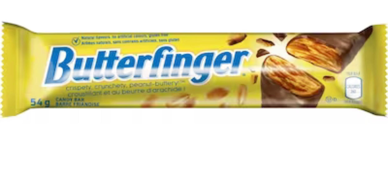 BUTTERFINGER CANDY BAR 54G