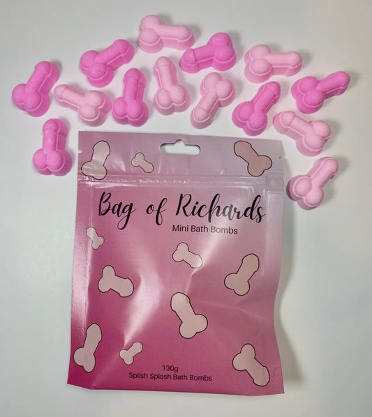 BAG OF RICHARDS MINI BATH BOMBS