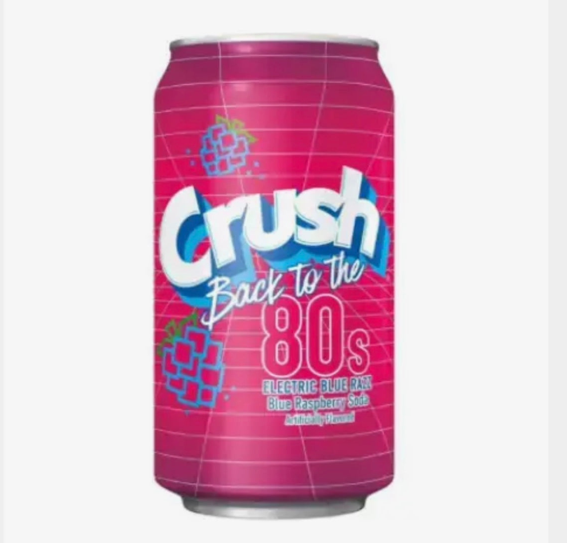 CRUSH BACK TO THE 80’S SINGLE CAN