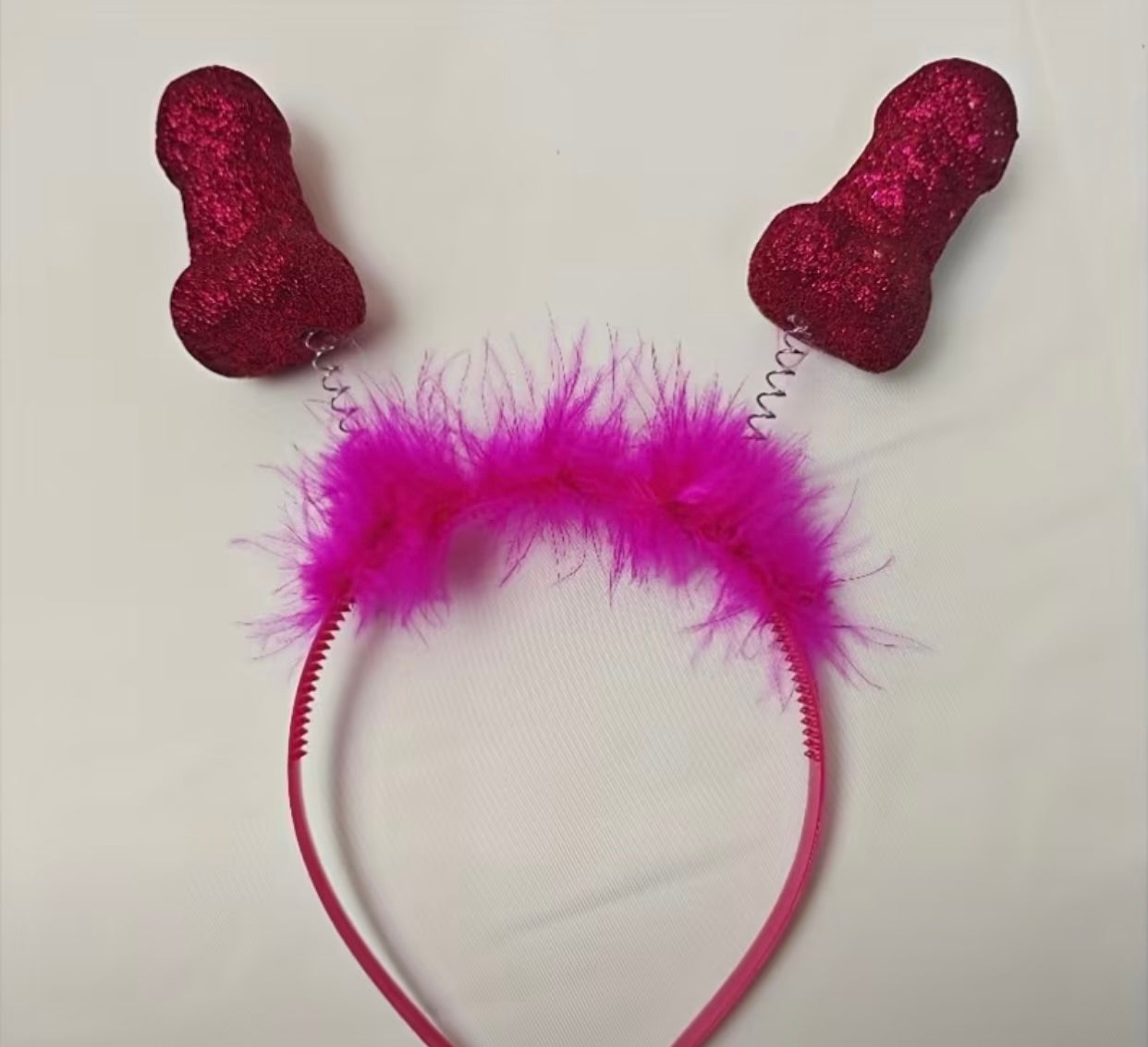 PURPLE PENIS HEAD BAND