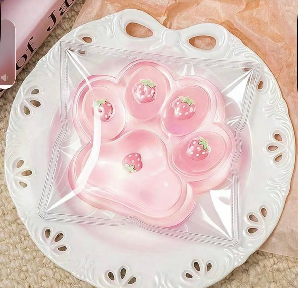 PINK SQUISHY PAW