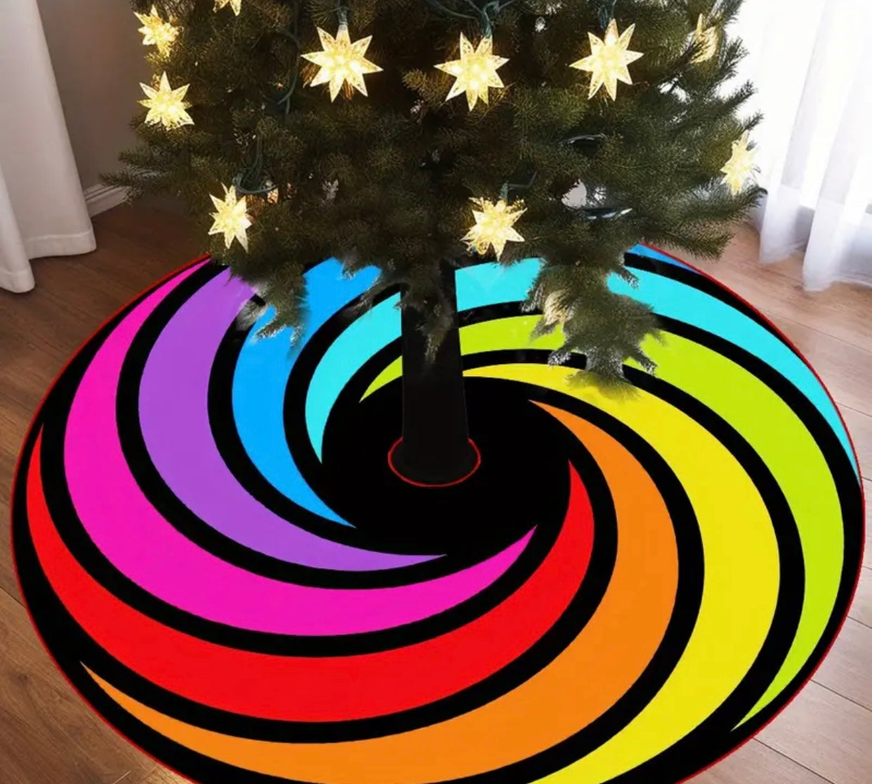 MULTICOLOR TREE SKIRT 47.2IN 120CM