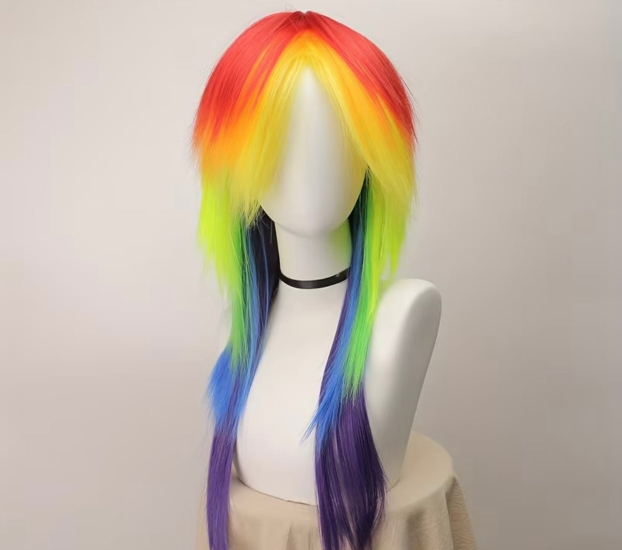 WIG RAINBOW LONG