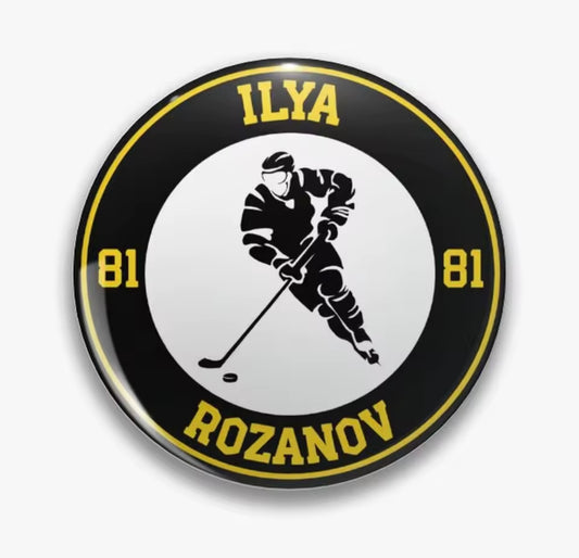 HOLLANOV POSTER SMALL BUTTON 1.25IN