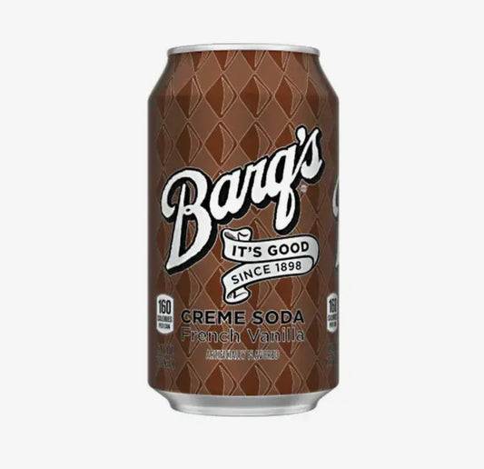 6 PACK BARQS USA CREME SODA FRENCH VANILLA