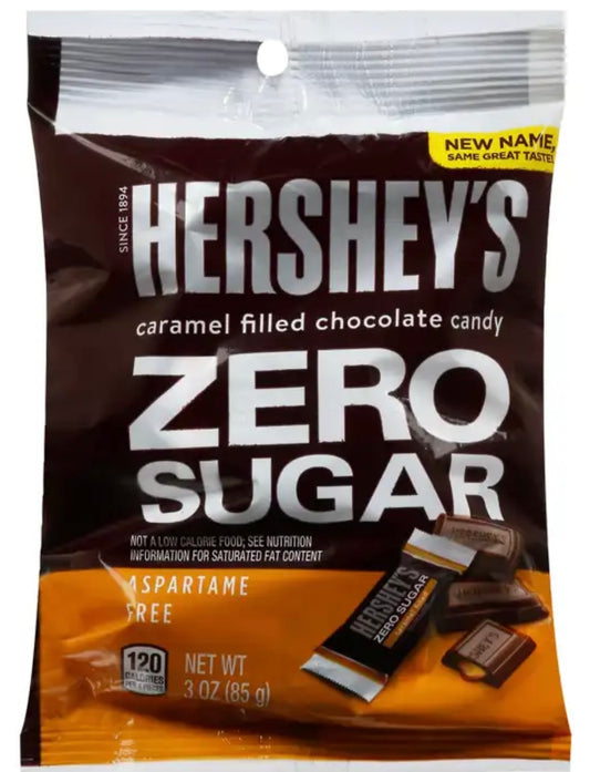 USA HERSHEYS ZS CARAMEL FILLED CHOC BAG