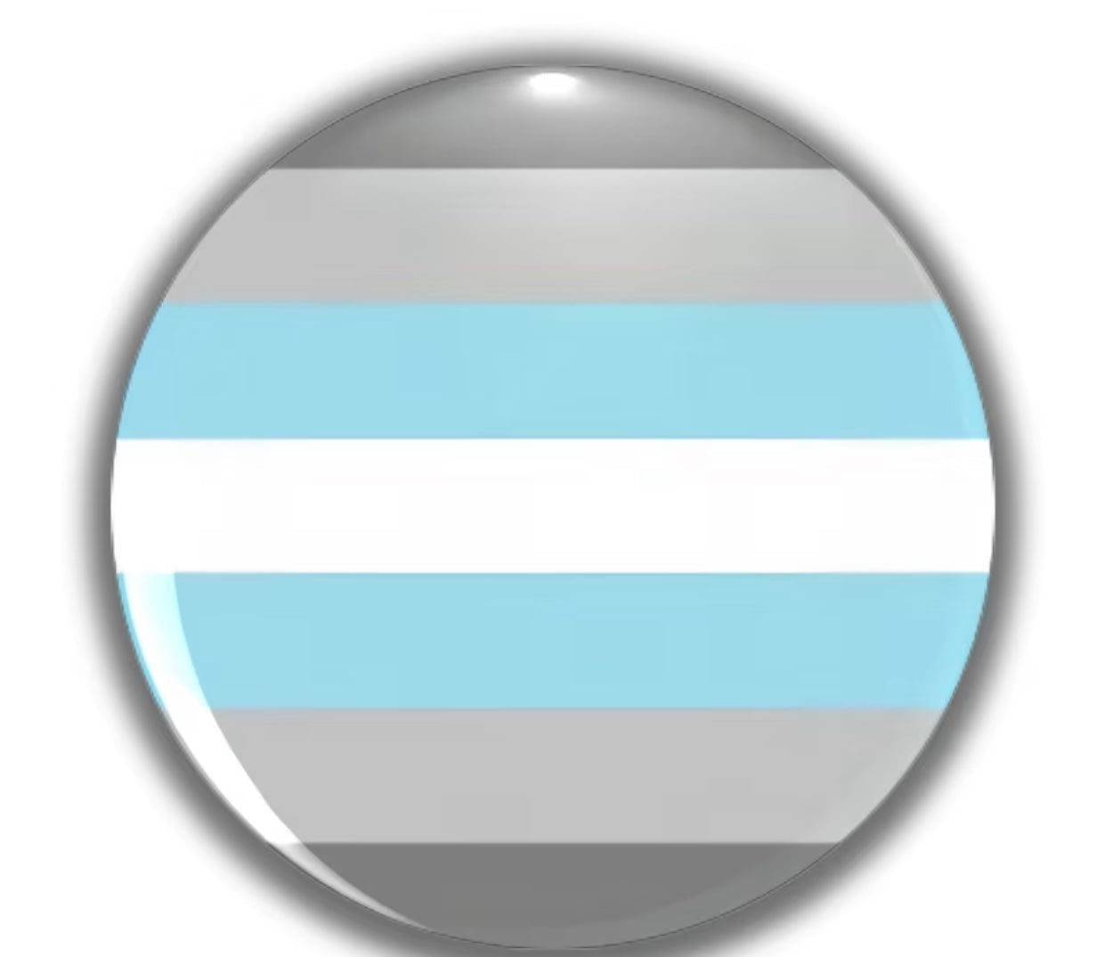 DEMIBOY PRIDE FLAG BUTTON