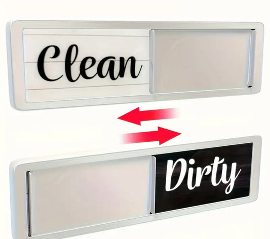 SILVER DISHWASHER MAGNET