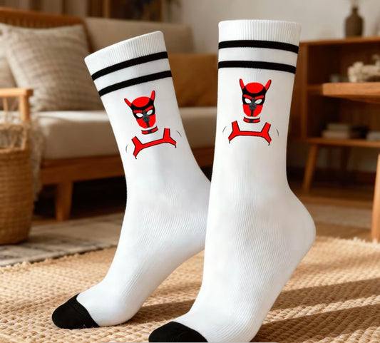 PUP WHITE SOCKS