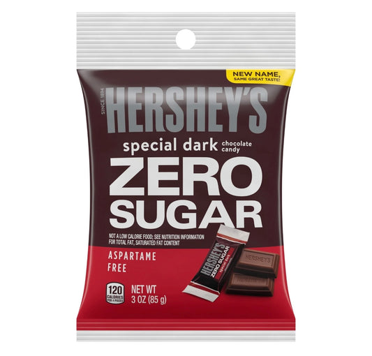 USA HERSHEYS SPECIAL DARK CHOCOLATE ZERO SUGAR BAG