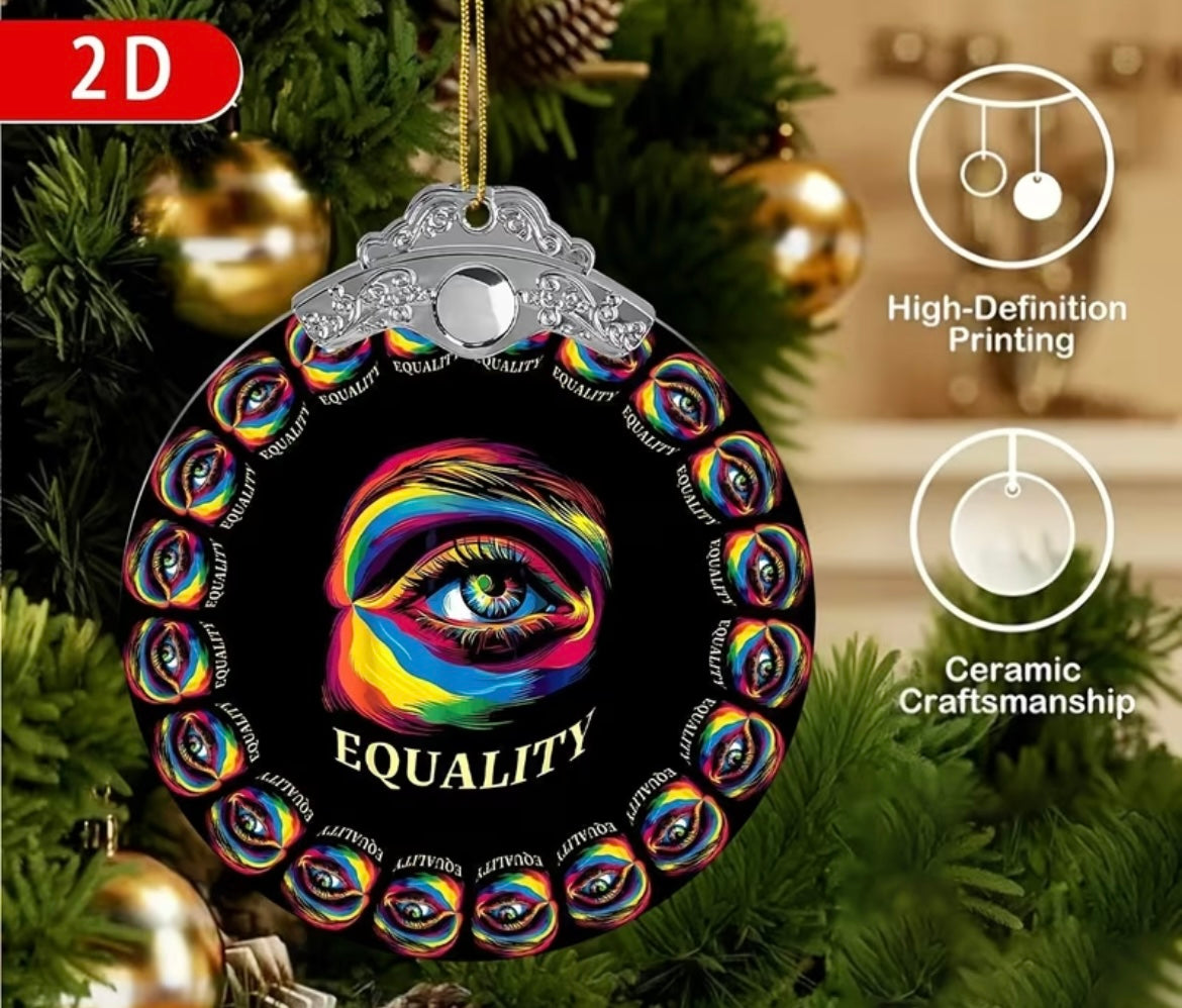 ORNAMENT CHRISTMAS EQUALITY
