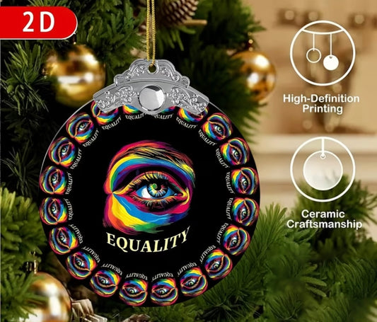 ORNAMENT CHRISTMAS EQUALITY