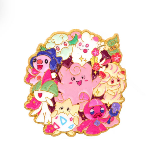 POKEMON PINK PIN