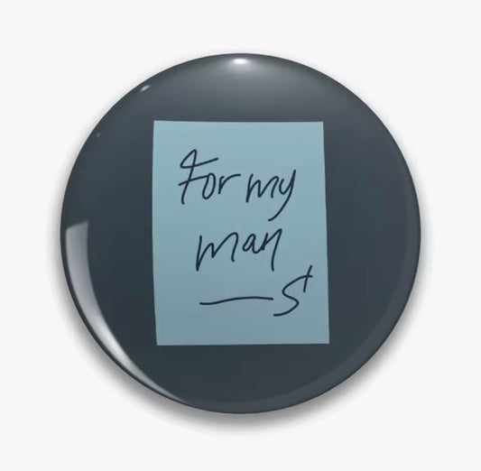 FOR MY MAN S LARGE BUTTON 2.3IN