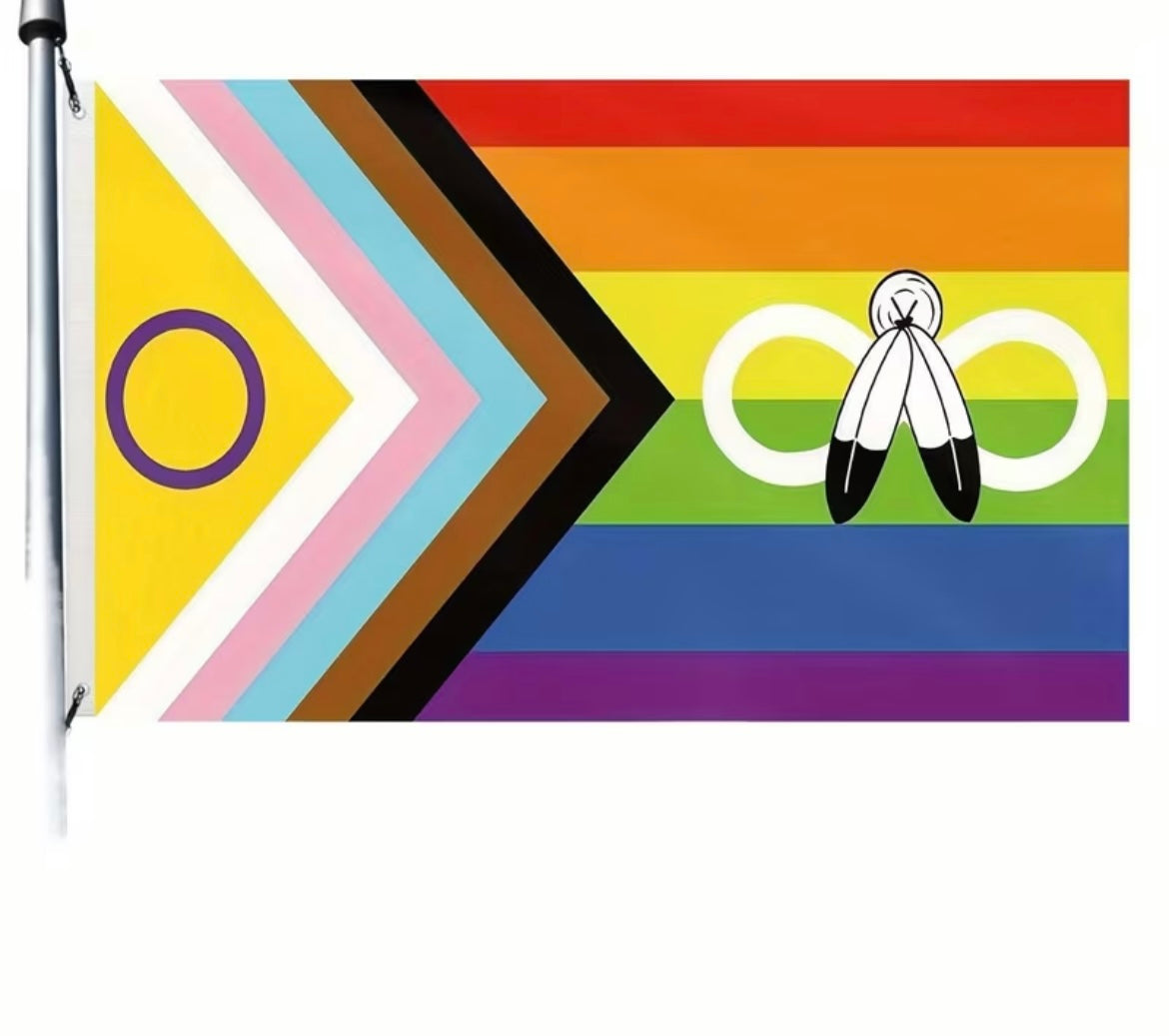 FLAG TWO SPIRIT 2x3