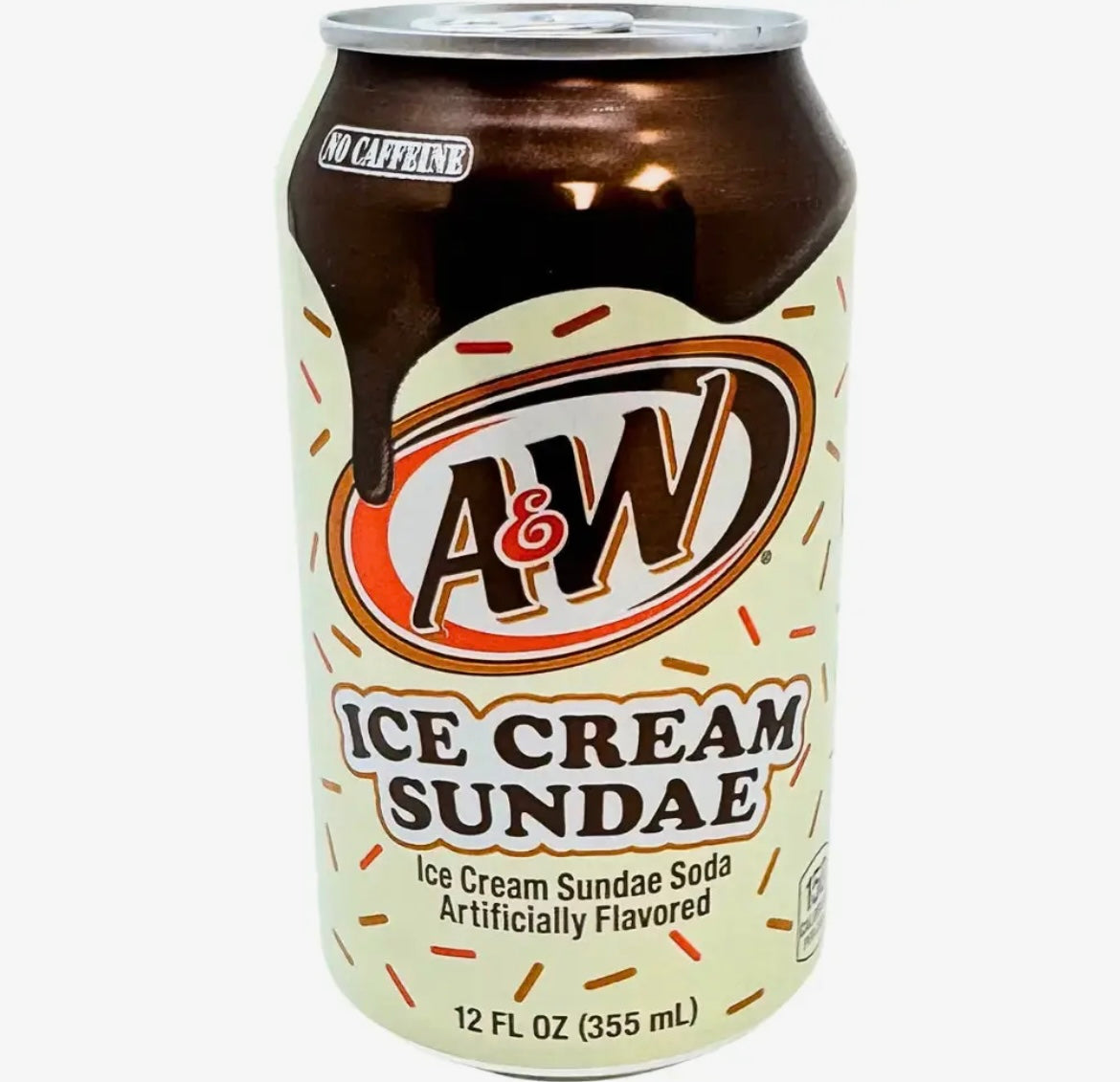 A&W ICE CREAM SUNDAE 6 PACK SODA