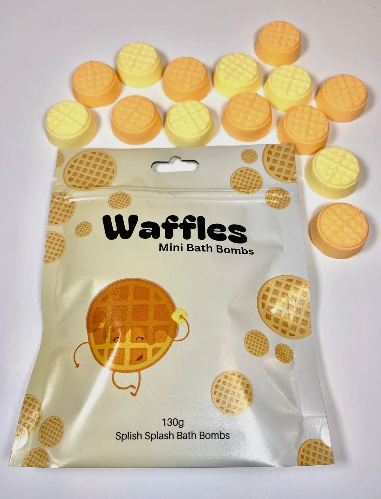 WAFFLES MINI BATH BOMBS