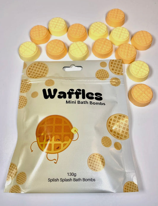 WAFFLES MINI BATH BOMBS