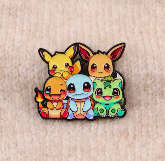 POKEMON GROUP PIN