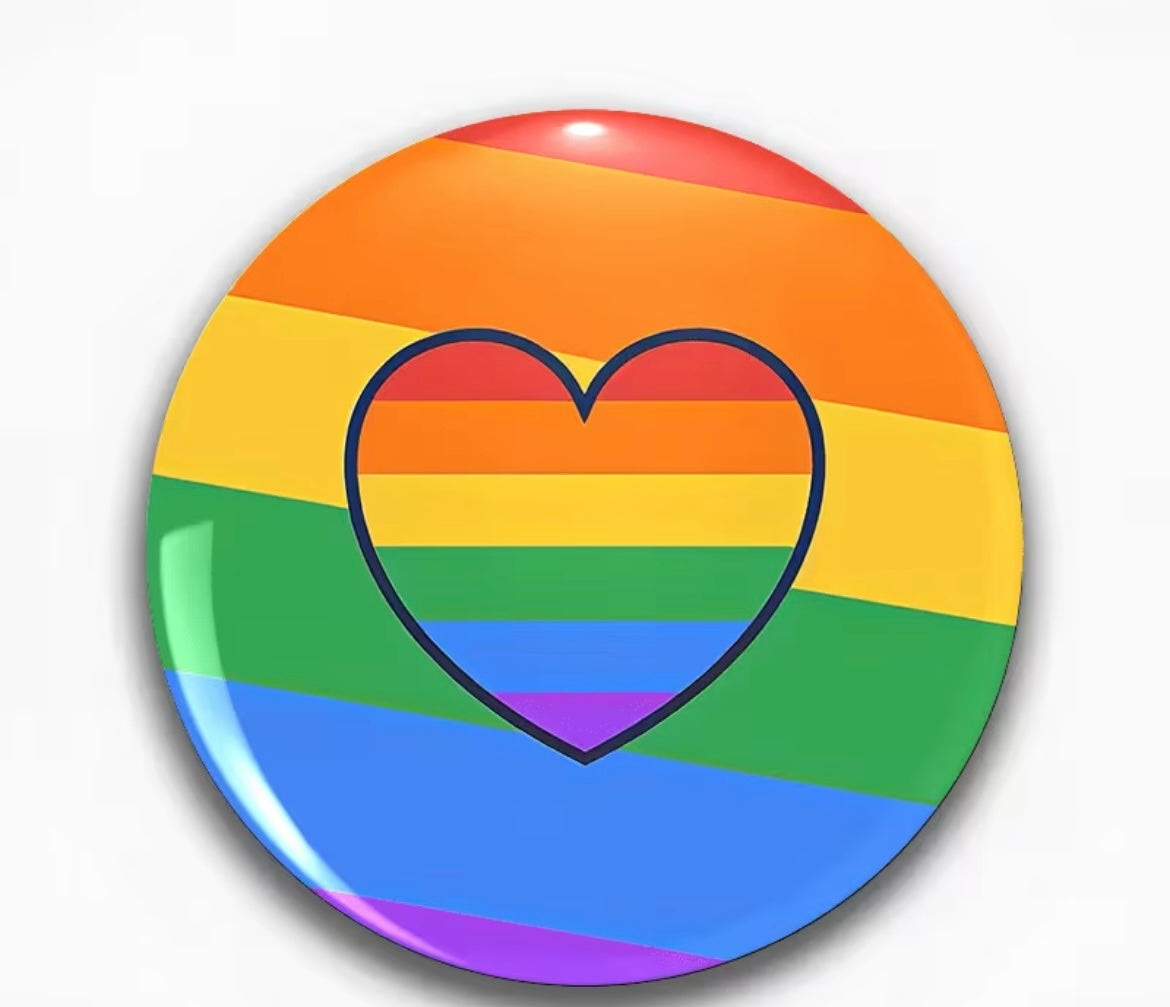 BUTTON RAINBOW PRIDE