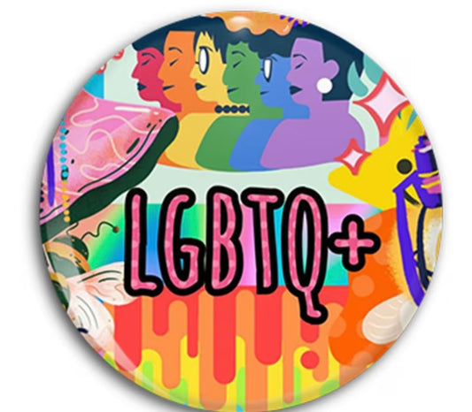 LGBTQ+ BUTTON