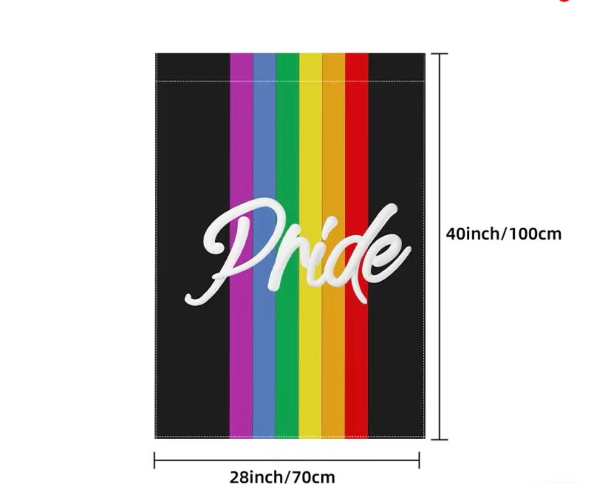 PRIDE GARDEN FLAG