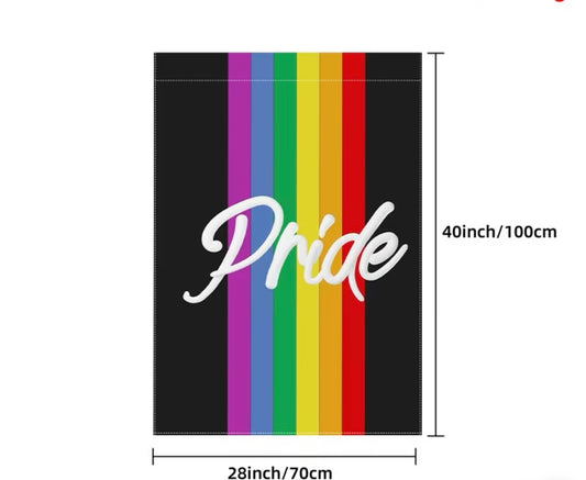 PRIDE GARDEN FLAG