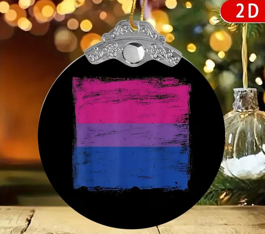 ORNAMENT CHRISTMAS BI PRIDE