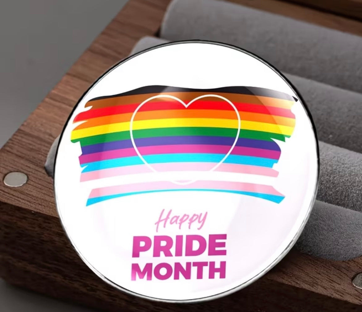 PIN HAPPY PRIDE MONTH