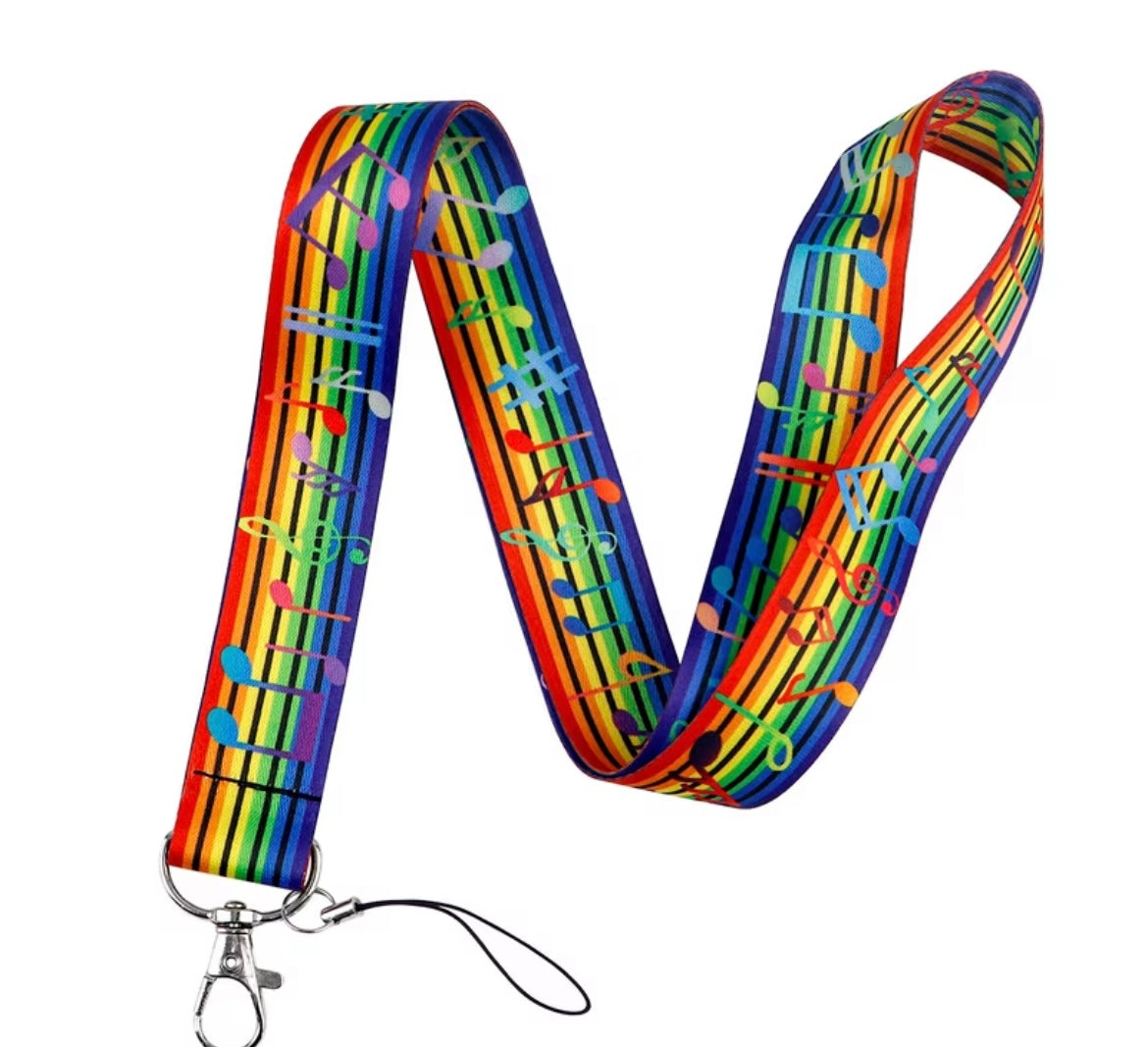 LANYARD RAINBOW MUSIC