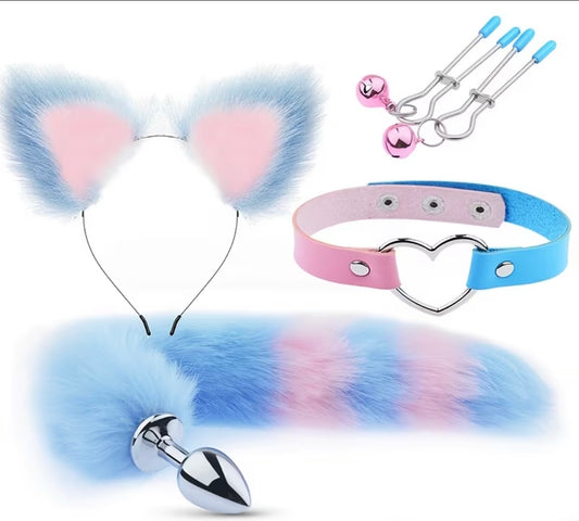 BLUE PINK 4PC SET